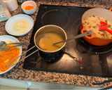 Foto del paso 5 de la receta Risotto de níscalos y calabaza