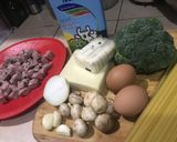 Foto langkah ke 2 dari resep Fettucini Carbonara with Wagyu cube(tanpa cream kental).