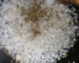 A picture of step 2 of Achari Tawa bhindi.
