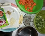 Foto langkah ke 1 dari resep Capcay Udang Wortel Brokoli.