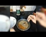 A picture of step 1 of Chicken Egg Fried Rice.