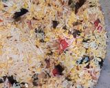 A picture of step 6 of Moong Dal & Soya Chunk Rice.