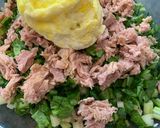 Foto del paso 2 de la receta: Ensalada de apio, atún y huevo