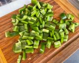 Une image de l'étape 10 de Patate douce au poivron vert et tomates sauce fruitée.