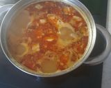 Fehér bableves füstölt főlt csülökkel/ enyhén csípősen/ recept fázis 2 fotója