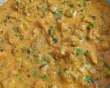 A picture of step 11 of Soya Chunks Gravy.