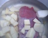 A picture of step 1 of Shredded Beef Birria-Style.