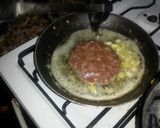 Foto del paso 9 de la receta: Hamburguesa rellena
