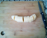 Foto del paso 1 de la receta: Lassie de plátano (batido indhú)🍌