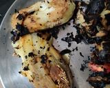 A picture of step 4 of Eggplant bhartha bengan bhartha.