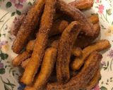 A picture of step 7 of Churros.