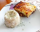 Gombával és kellel borított tarja recept fázis 4 fotója