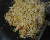 Foto langkah ke 4 dari resep Omurice (nasgor bungkus telor).