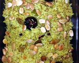 صورة لخطوة 5 من وصفة أرز المندي المدخن مع دجاج المندي المشوي بالفرن