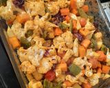 A picture of step 7 of Baked Winter Veggies.