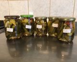 Une image de l'étape 11 de Conserves de piments verts aux tomates, ail et herbes aromatiques.