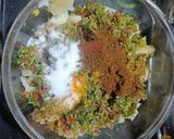 A picture of step 2 of Stuffed Veg Paratha.