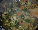 Foto del paso 2 de la receta: Arroz con vegetales salteados!!