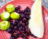 Une image de l'étape 1 de Smoothie 🥤 melon, figues et raisins noirs.