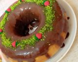 صورة لخطوة 8 من وصفة كيك الشوكولاتة بالفستق 🍫