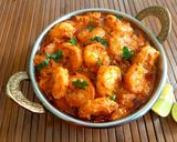 A picture of step 11 of Prawn Butter Masala.