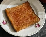 A picture of step 2 of Leftover Nutrela grilled sandwich.
