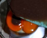 Foto langkah ke 3 dari resep Puding Cokelat Roti Tawar.