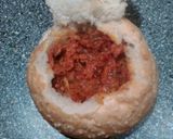Kolbászos töltött melegszendvics recept fázis 5 fotója