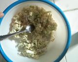 Foto langkah ke 3 dari resep Pepes Brokoli Tahu.
