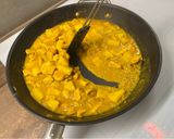 Kókuszos ananászos csirke curry recept fázis 10 fotója