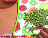 Foto del paso 1 de la receta: Ejotes con huevo ala mexicana