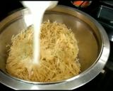 A picture of step 1 of Knafeh na'ameh (traditional palestinian recipe).