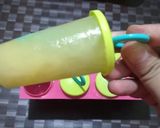 A picture of step 6 of Sweetlime Popsicles.