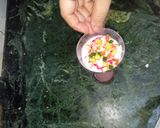 A picture of step 5 of Banana Roohafza Smoothie.