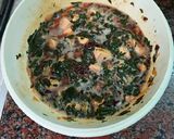 Foto del paso 5 de la receta: Tortilla de pollo y hojas de remolachas