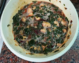 Foto del paso 5 de la receta: Tortilla de pollo y hojas de remolachas