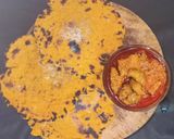 A picture of step 4 of Barley flour masala bhakri.