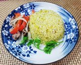 Hình bước làm 3 của món Cơm chiên thịt bò xào