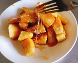 Hình bước làm 4 của món Sa kê ngào đường