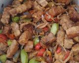 Foto langkah ke 4 dari resep Oseng T2P(tempe,teri,pete) special.