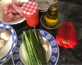 Foto del paso 1 de la receta: Arroz con carne y verduras, nada frito