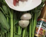 Foto langkah ke 1 dari resep Tumis Kangkung Daging.