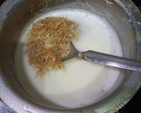 A picture of step 3 of Seviyan Kheer.