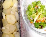 Foto del paso 4 de la receta: Pastel de patatas y ensaladas para Navidad 🎄🥂🎅🏻