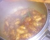 A picture of step 2 of Murgh chany.