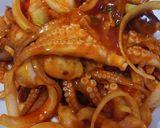 Foto langkah ke 3 dari resep Baby Octopus Saus Korea.