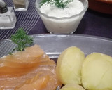 Foto del paso 6 de la receta: Patatas al horno con salmón a la escandinava o gravlax