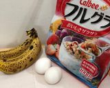 超簡易香蕉燕麥鬆餅 Banana oat pancakes的食譜步驟1照片
