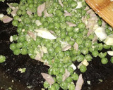 Foto del paso 3 de la receta: Guisantes con huevo y jamón
