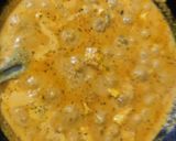 A picture of step 7 of Paneer korma.